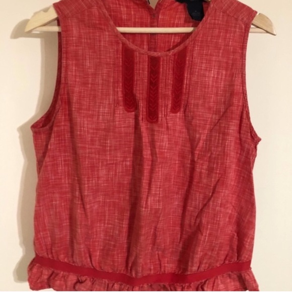 Burnt Orange Calvin Klein Sleeveless - Picture 1 of 4
